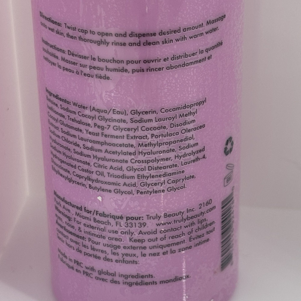 Truly Skin Smoothie Gentle Facial Cleanser New In Pack Sealed Exp 6/22/2028 - Picture 7 of 9